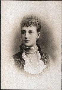 Portrait of Alexandra of Denmark (1844-1925), Queen Consort of the United Kingdom